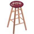 Holland Bar Stool Co Oak Counter Stool, Natural Finish, Mississippi State Seat RC24OSNat